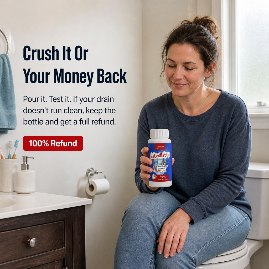 FlowForce™ — Dissolve Hair Blockages Overnight Without Plunging or Needing a Plumber