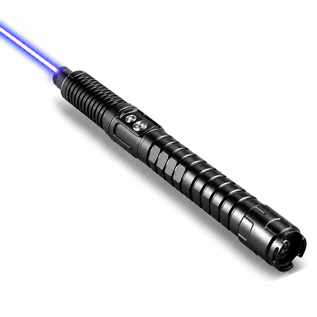 Compact Adjustable Focus & Fire-Starting Tactical Laser Torch