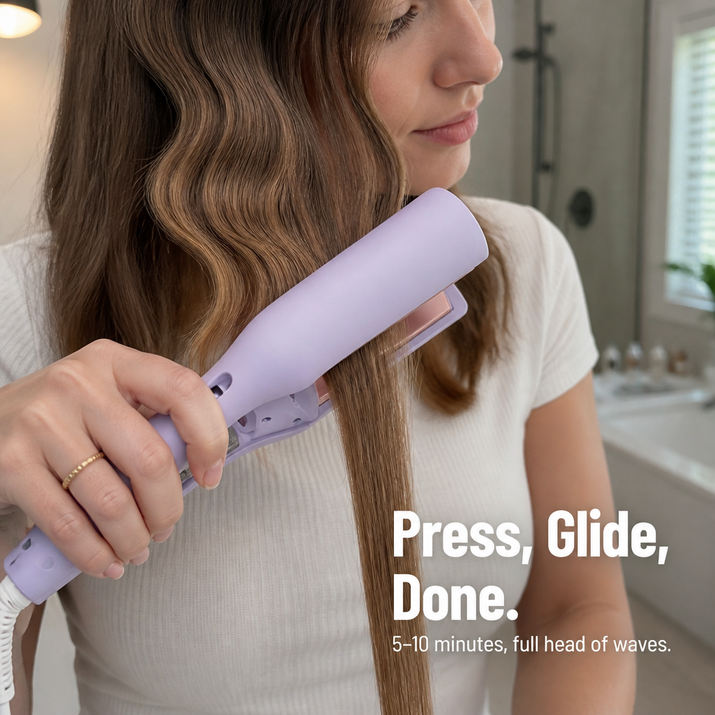 LunaWave™ — Effortless, All-Day Beach Waves That Turn Heads Instantly