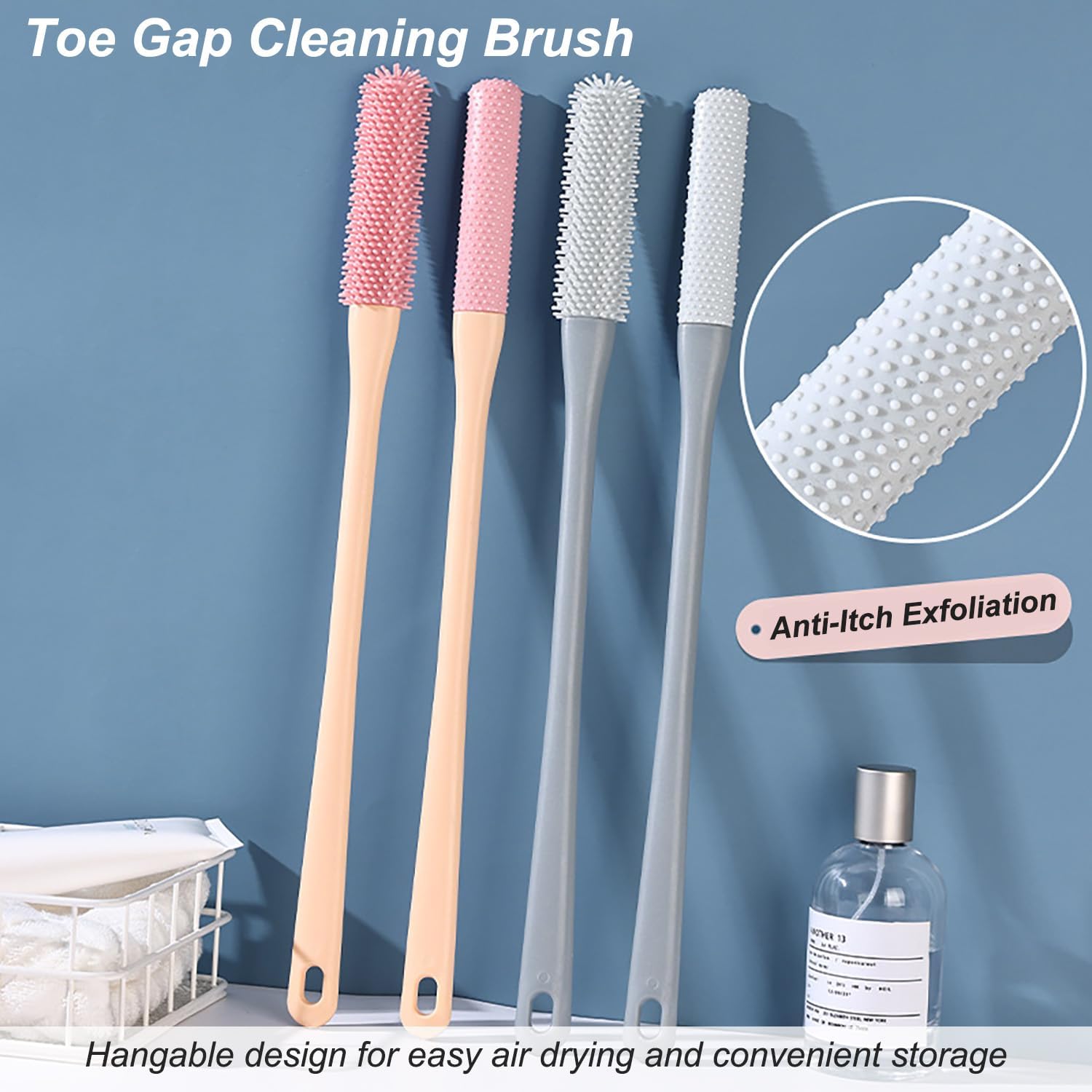 Soft Bristle Cleaner for Toe Separators