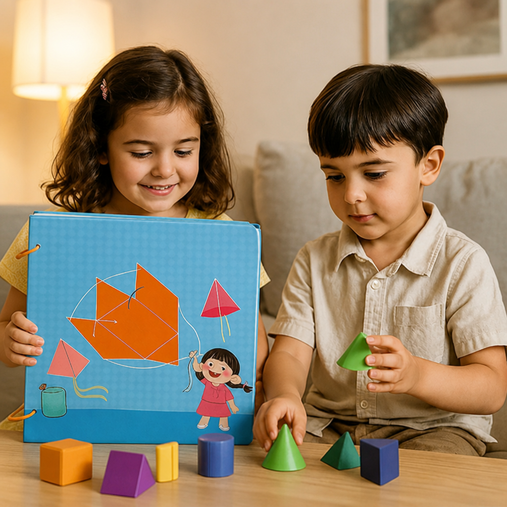 MindShape™ — Ignite Your Child’s Confidence and Love for Geometry with Every Page