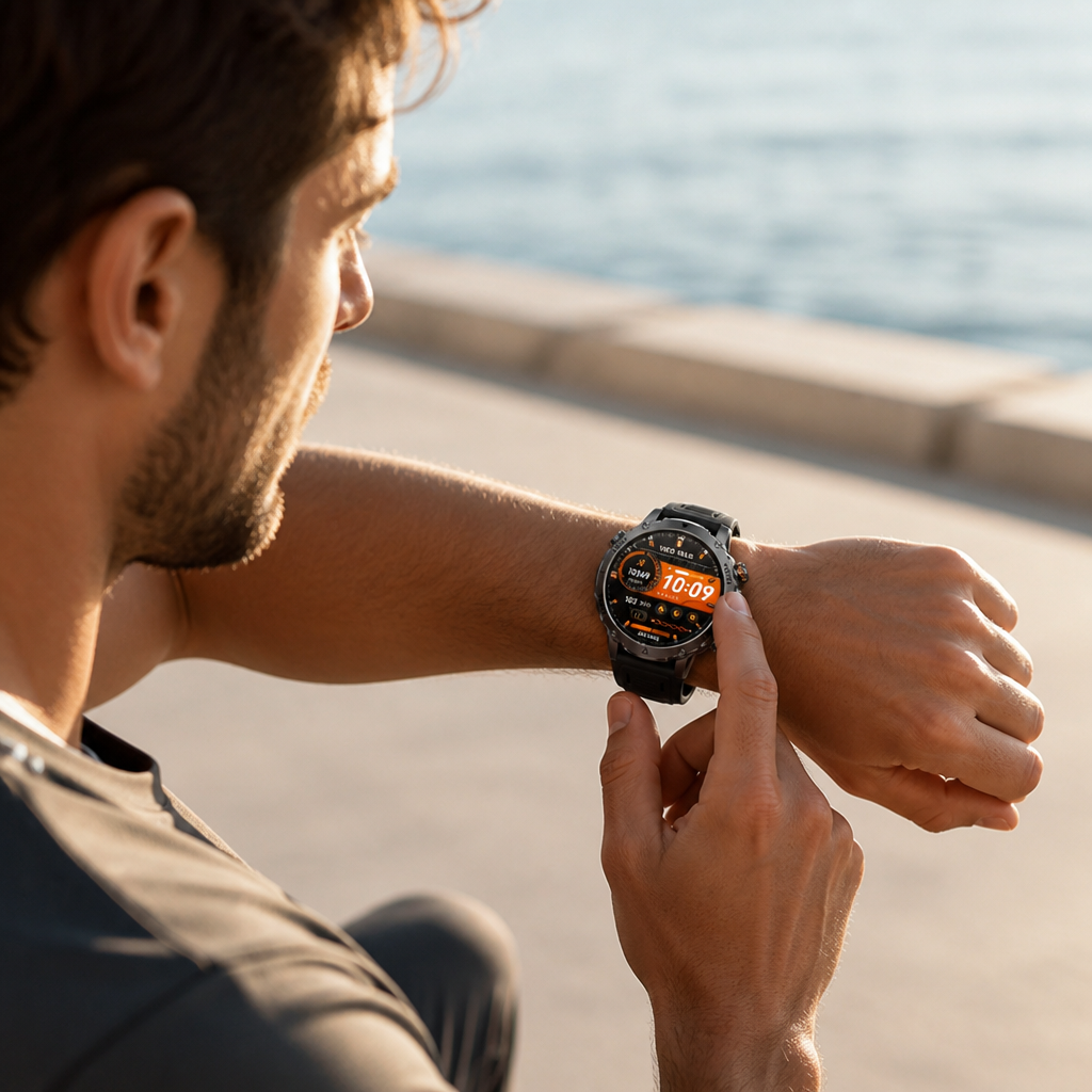 Long Battery Life Fitness & Bluetooth Smartwatch