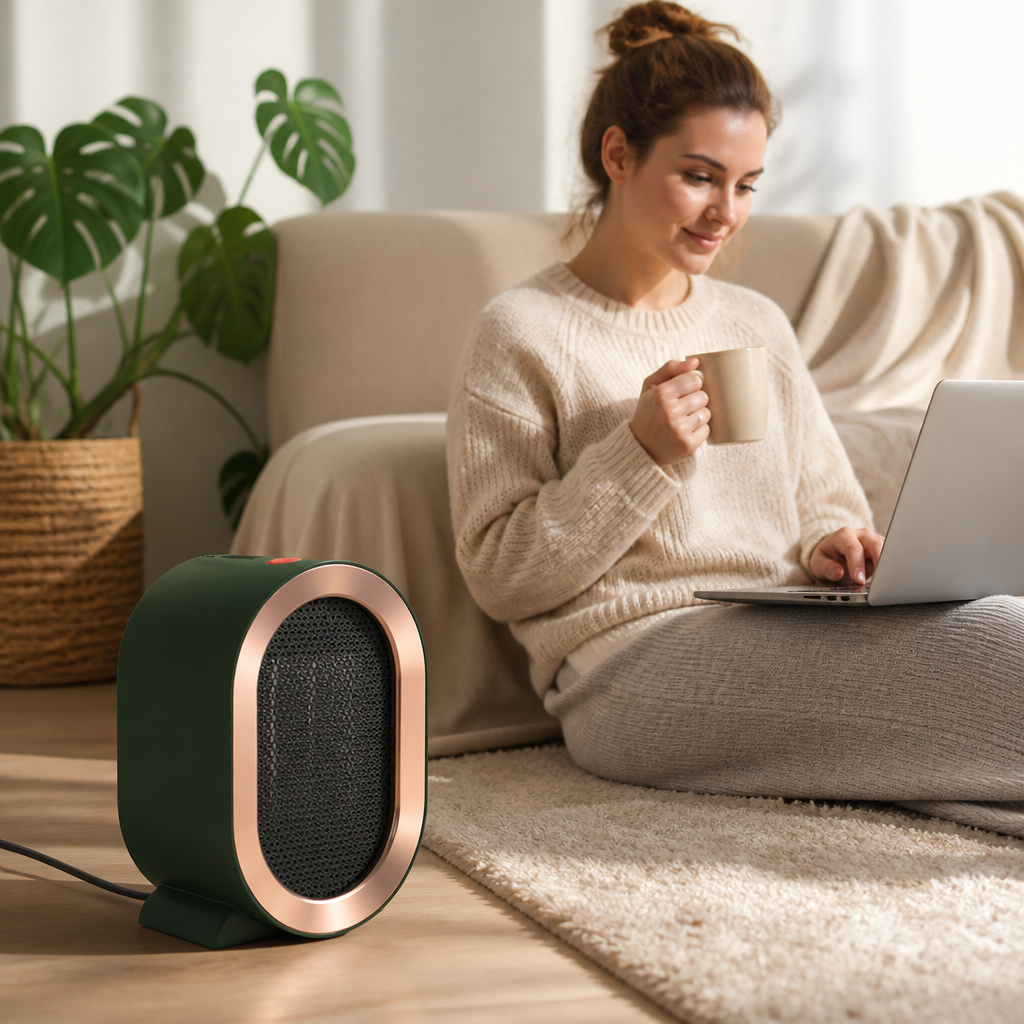 Portable & Energy-Efficient Ceramic Electric Radiator