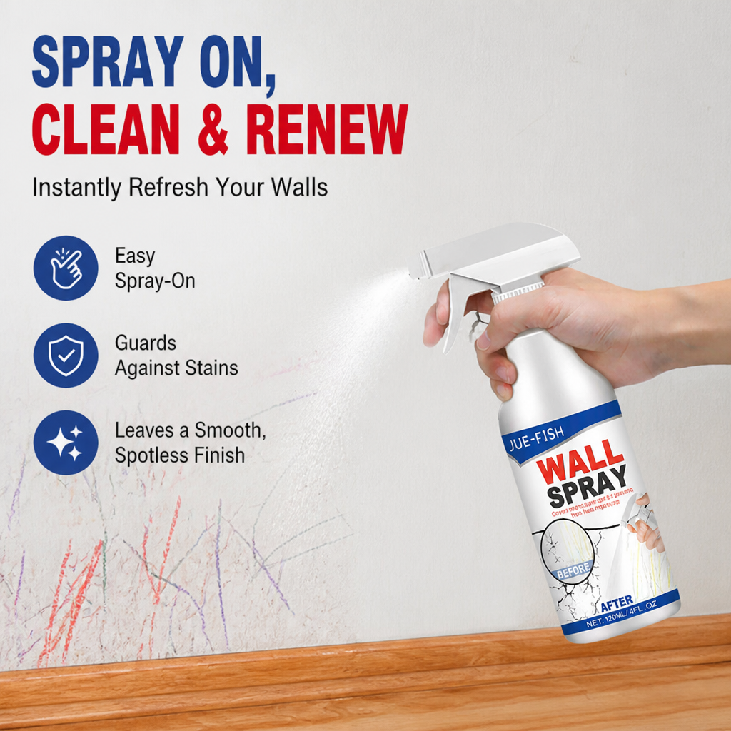 WallRevive™ — Effortless Wall Renewal That Keeps Your Home Spotless and Stunning
