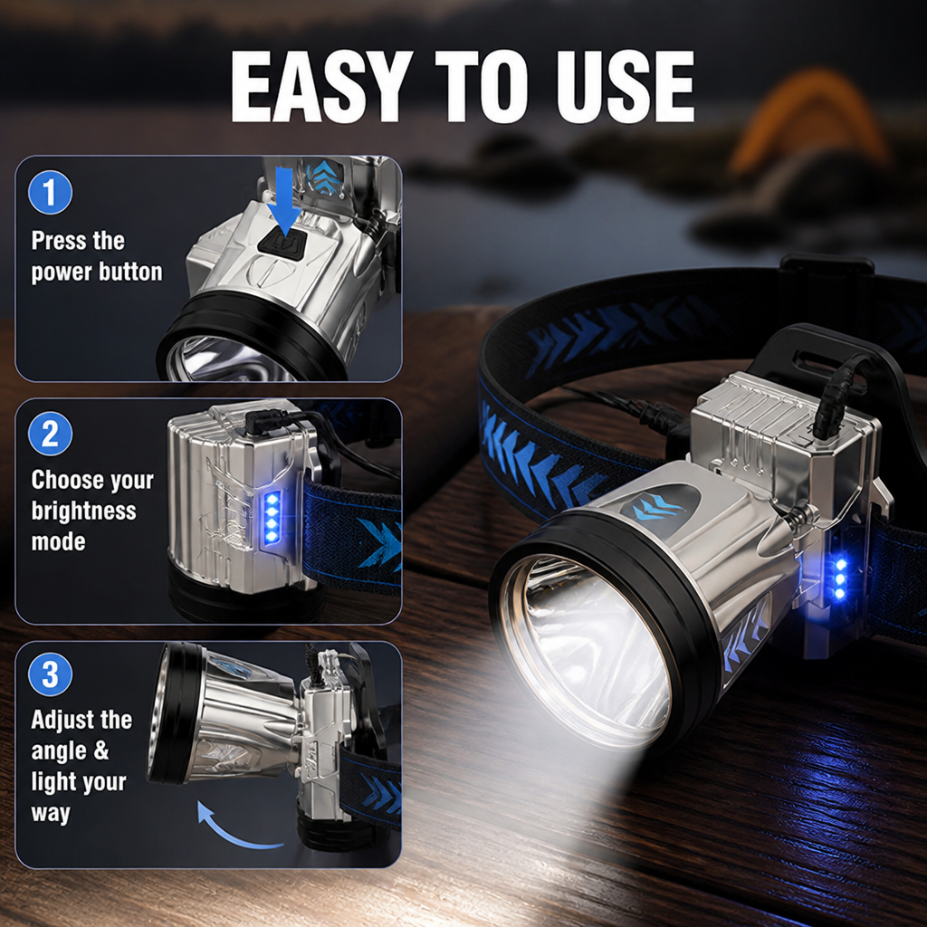 LuminaTrail™ — Command the Night with Unstoppable Light and Lifesaving Power