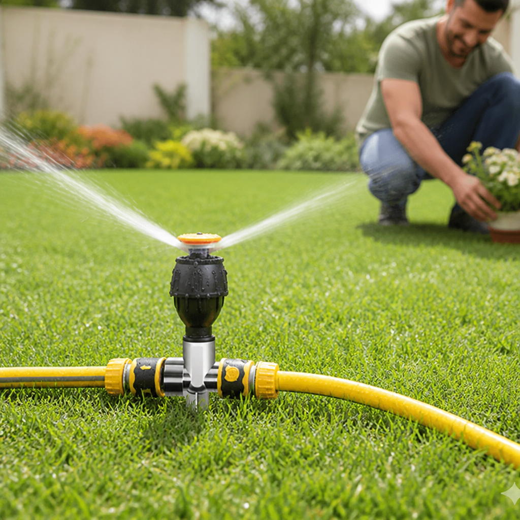 Automatic 360° Rotary Lawn Sprinkler