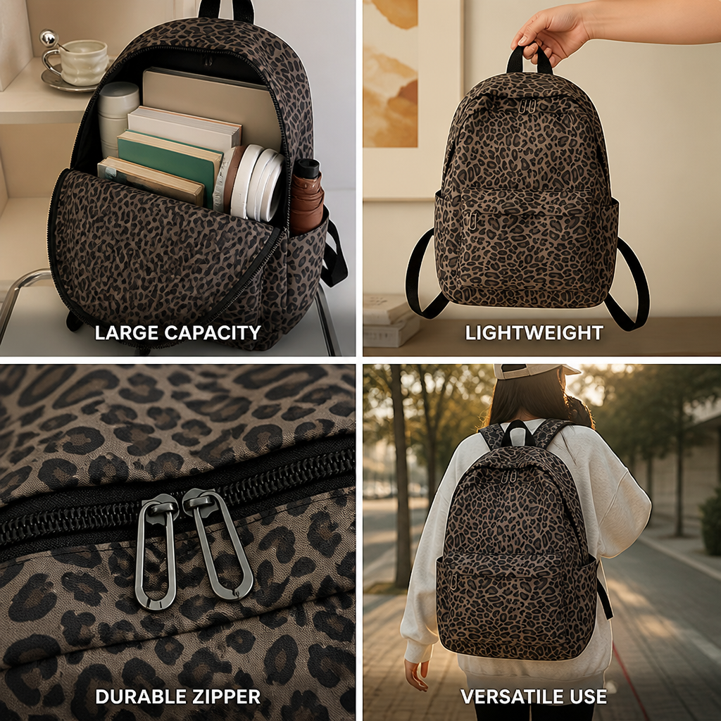 Large Capacity & Lightweight Backpack