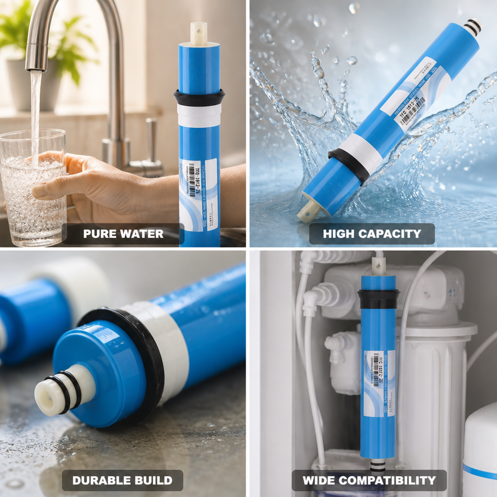 Composite Round-Wound Reverse Osmosis Membrane (75 GPD)