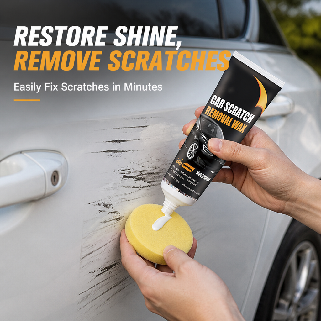 RadiantRide™ Scratch Renewal Paste — Transform Your Car’s Look and Pride in Minutes
