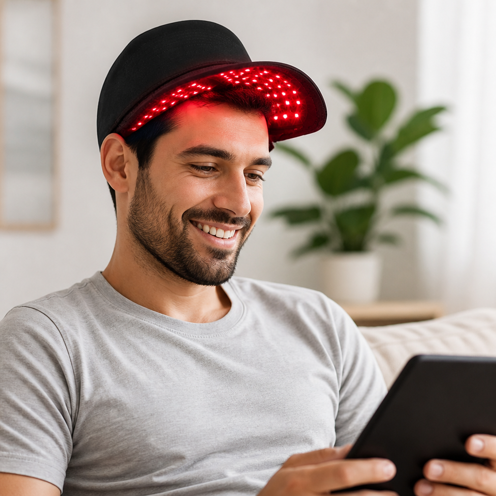 FDA-Approved Red & Infrared Hair Growth Cap