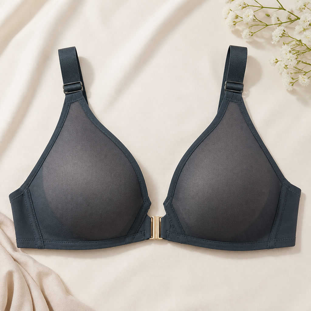 SilkStride™ Plunge Bra — Elevate Your Curves and Confidence with All-Day Comfort