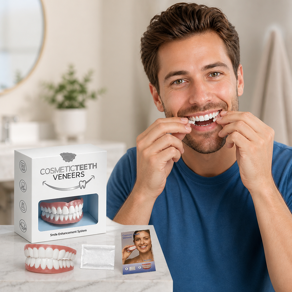 Quick-Mold Silicone Teeth Veneers (Full Upper & Lower)