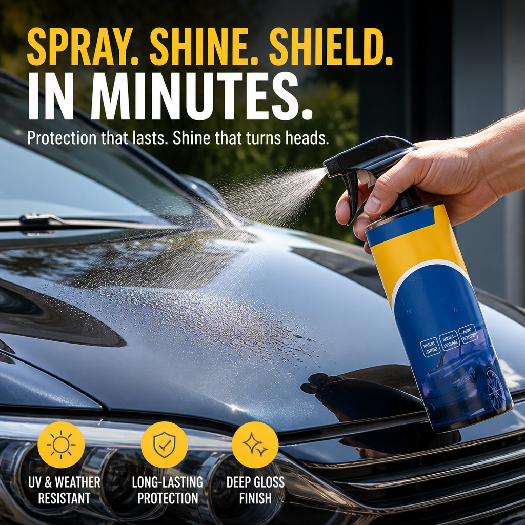 RadiantShield™ Auto Spray — Transform Your Ride Into a Show-Stopping, Weather-Defying Masterpiece