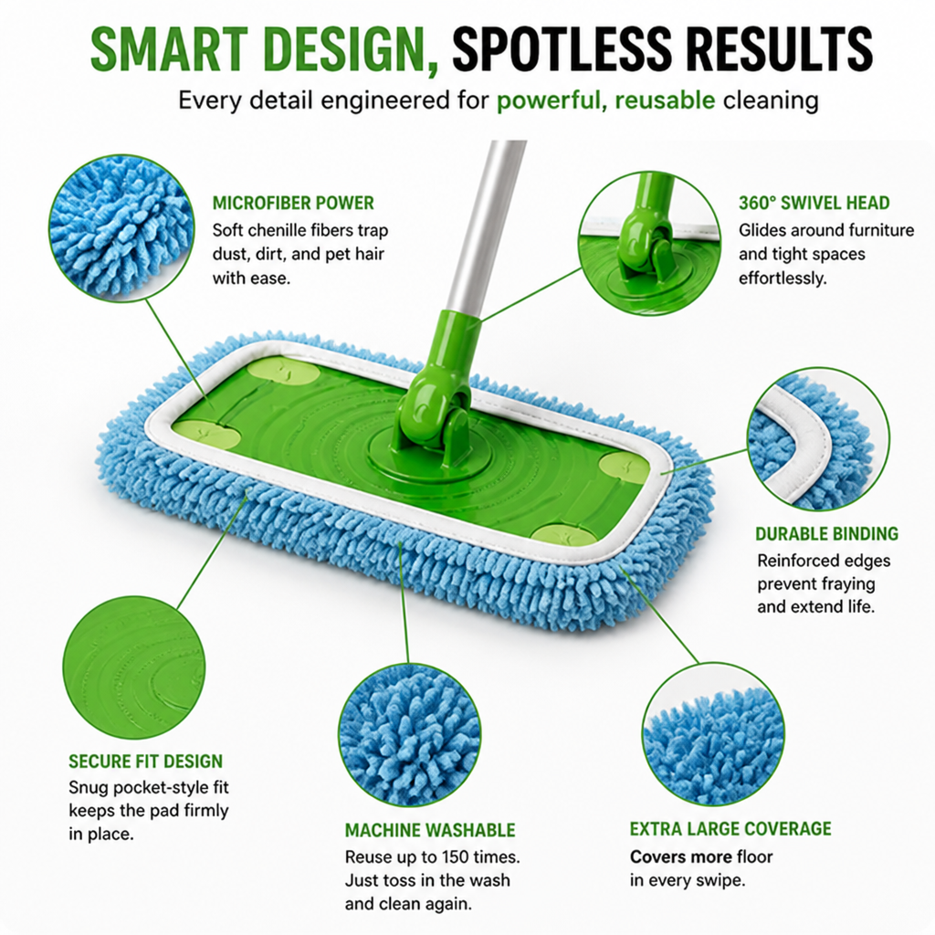 EcoSweepPro™ — Stop Wasting Money and Clean Smarter with Every Sweep