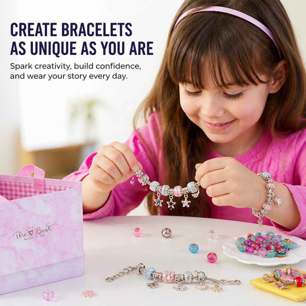 LumaLuxe™ — Make Sparkly Charm Bracelets She'll Wear Long After the Party