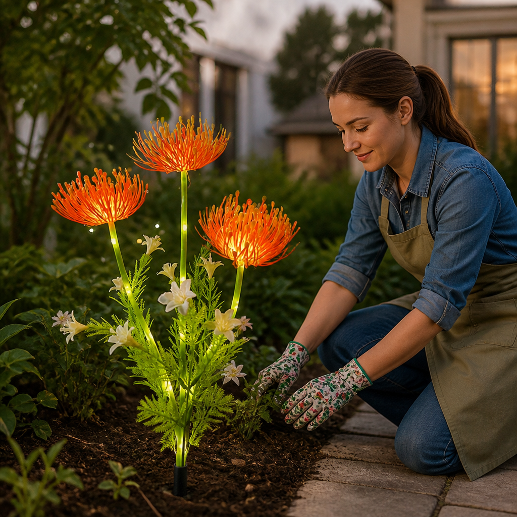 Solar Stainless Steel Weatherproof Garden Stake Light