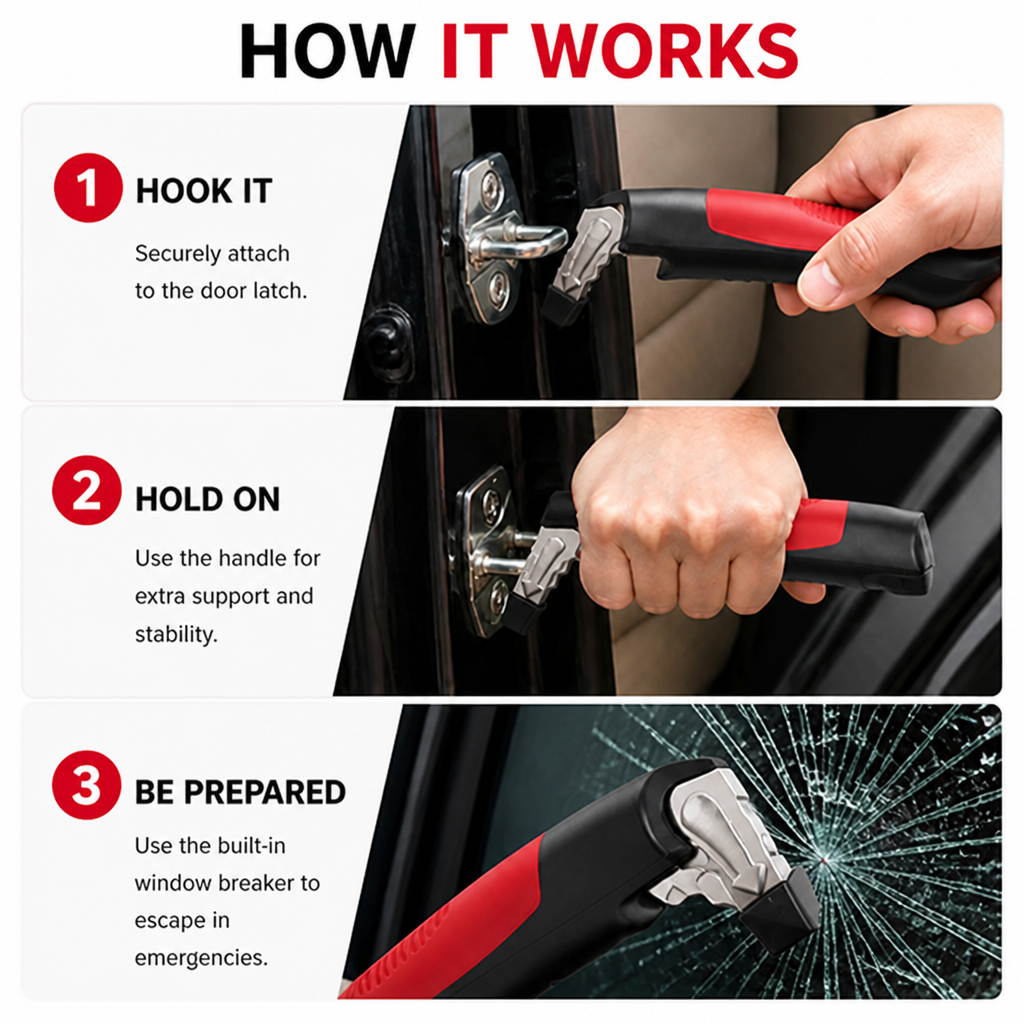 SteadiMate™ — Feel Unshakable Confidence and Escape Ready Every Time You Step In or Out