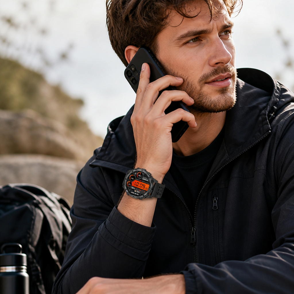 90-Day Standby Fitness Smartwatch (1.7-Inch HD Display)