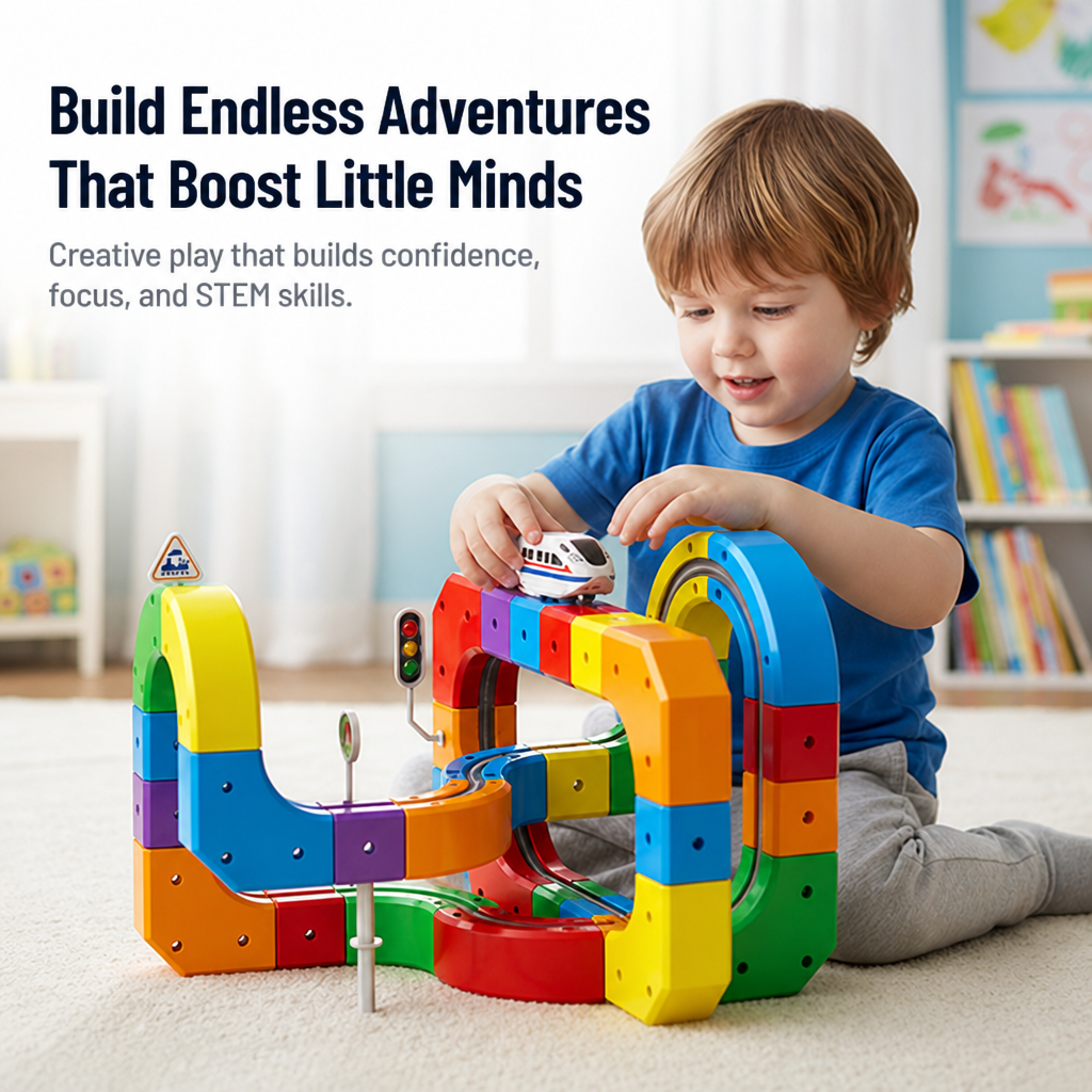 BrightPath™ Track Builder — Ignite Your Child’s Creativity and Unstoppable Love for Learning
