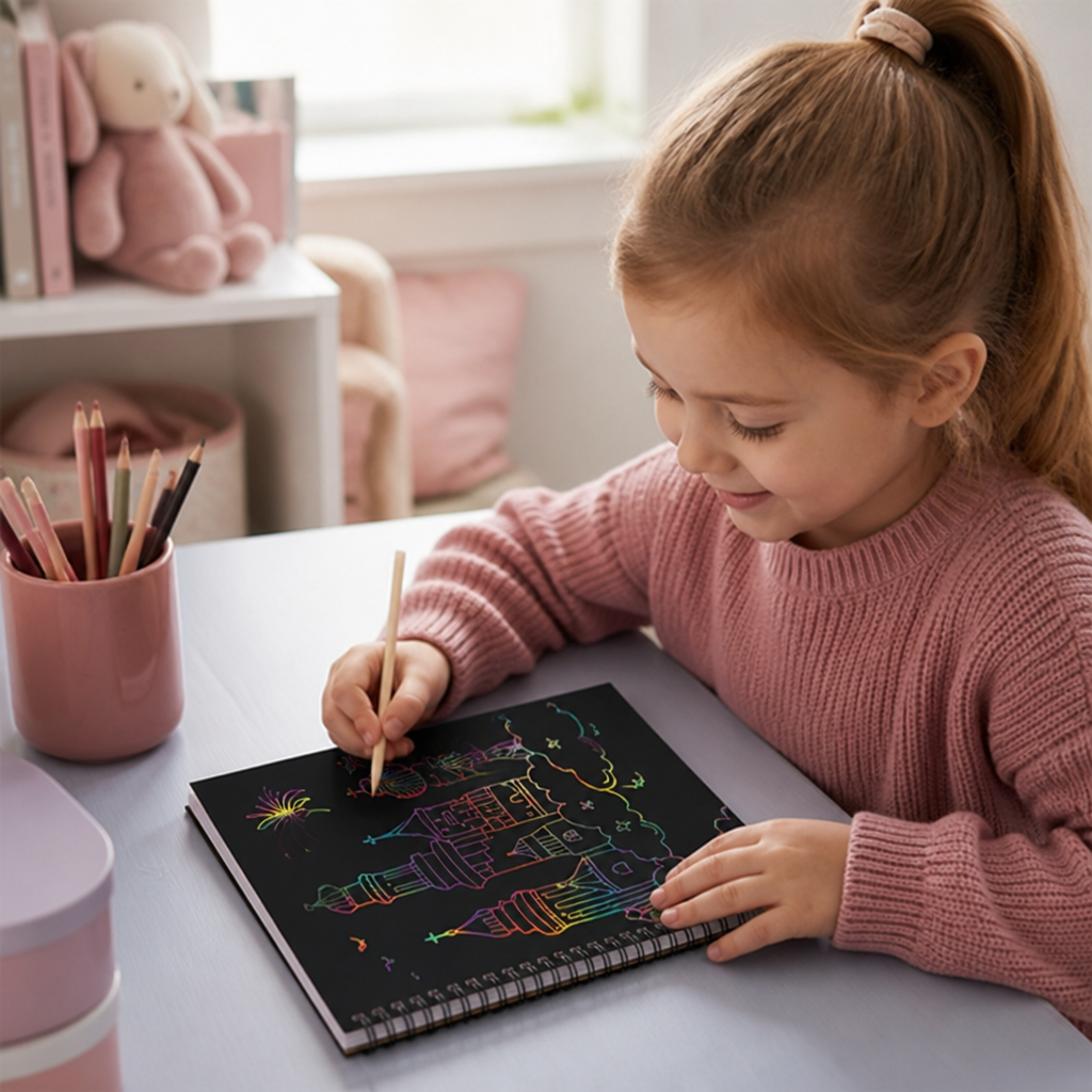 ChromaticBurst™ — Ignite Joy and Focus with Every Colorful Scratch