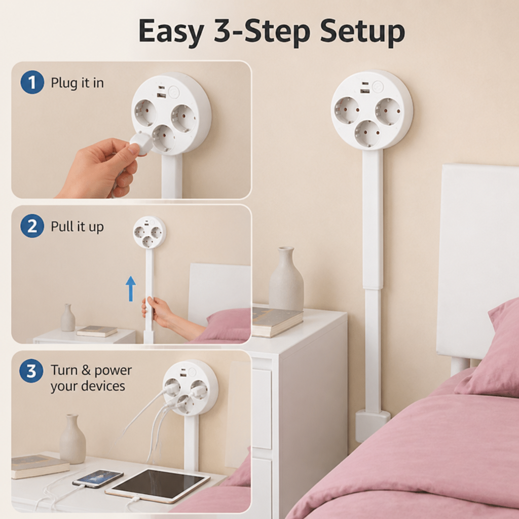 BrightReach™ — Take Back Your Space with Power at Your Fingertips