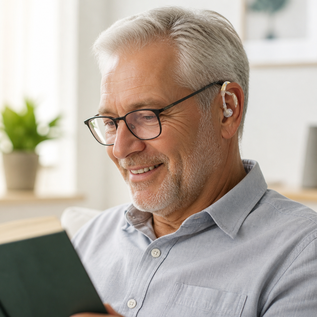 Rechargeable 3D Sound One-Touch Hearing Aid (Single or Pair)