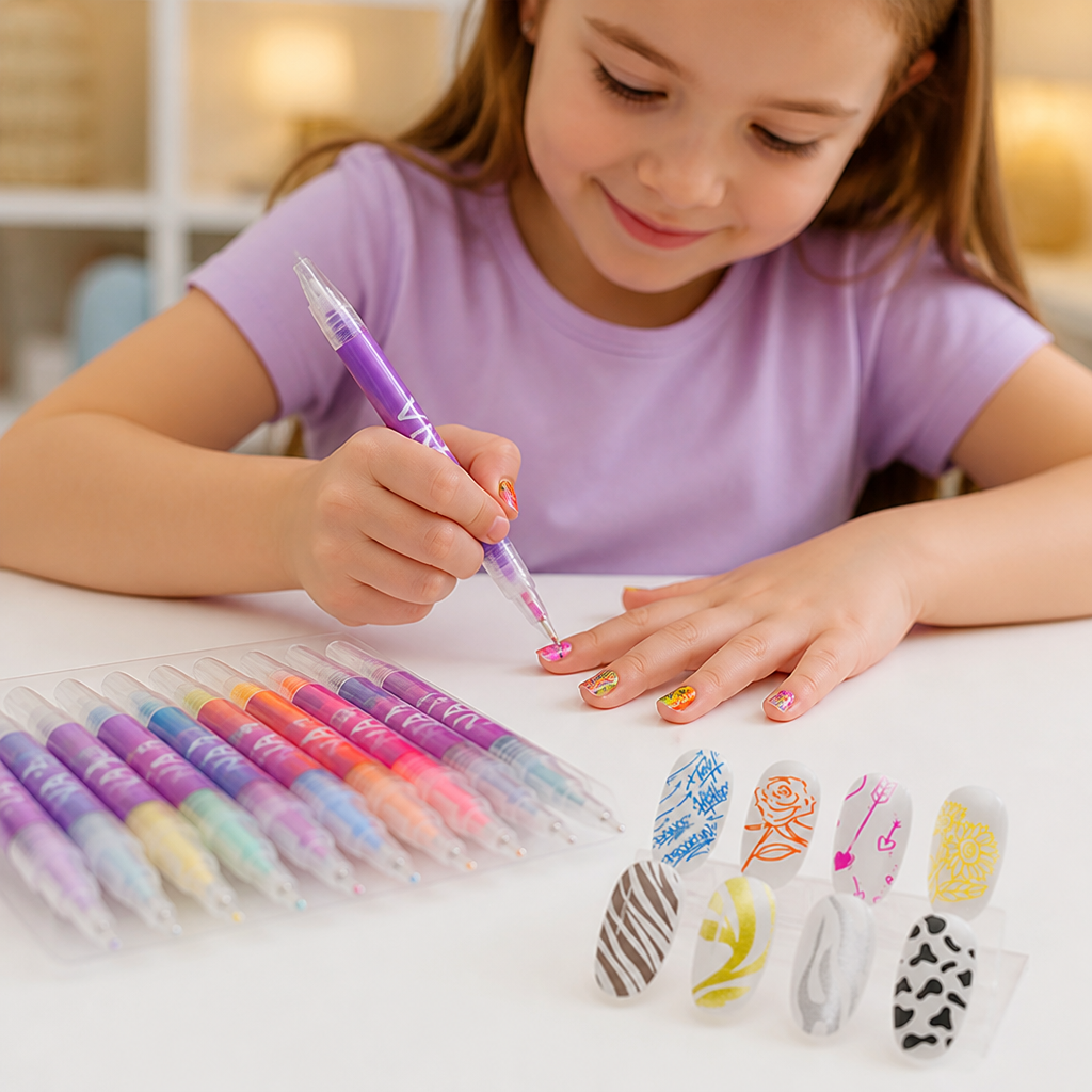 VividAura™ — Unleash Bold, Flawless Nail Art That Lasts and Cares