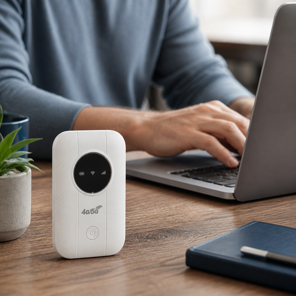 No-Subscription 4G/5G USB-Rechargeable WiFi Hotspot Router