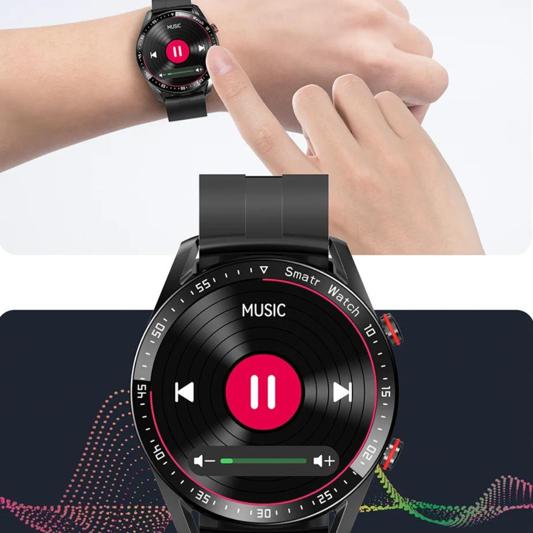 Bluetooth Smartwatch with Speaker – Fitness Tracker for Everyday and Sports