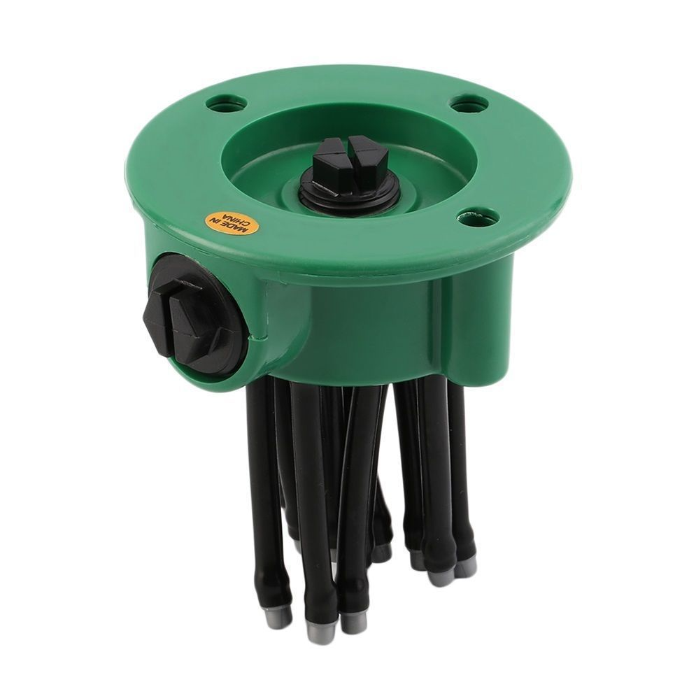 360 Degree Irrigation Garden Sprinkler - Adjustable 12-in-1 System