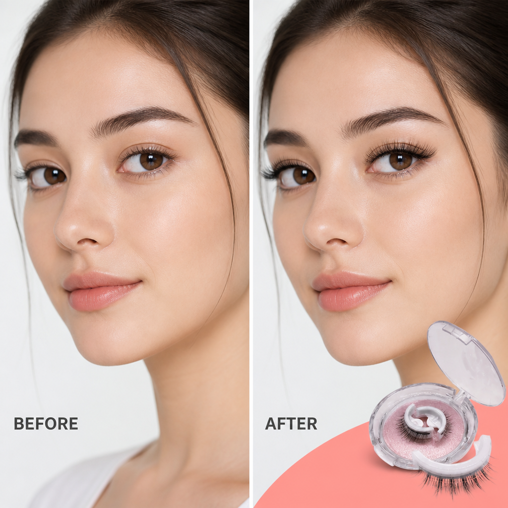 Self-Adhesive Reusable False Eyelashes