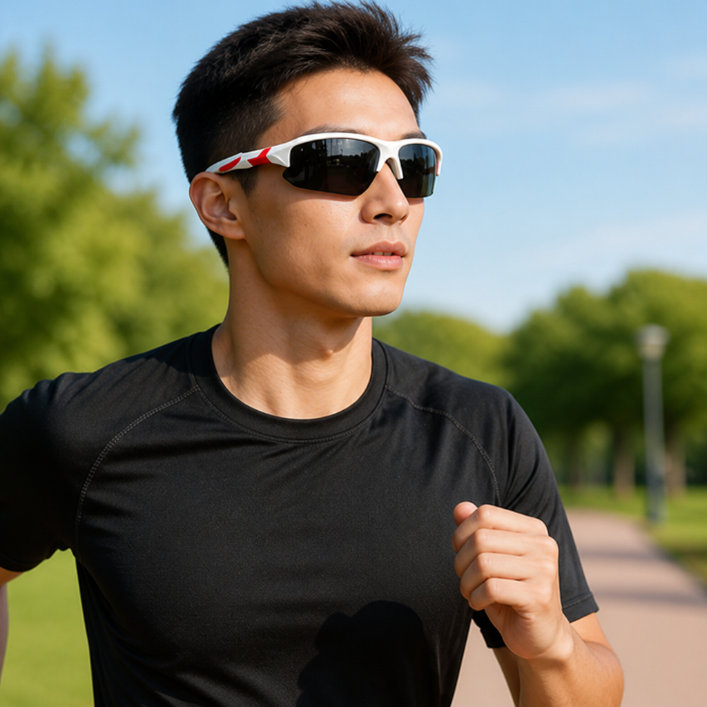 Polarized UV400 Wrap-Around Sports Sunglasses