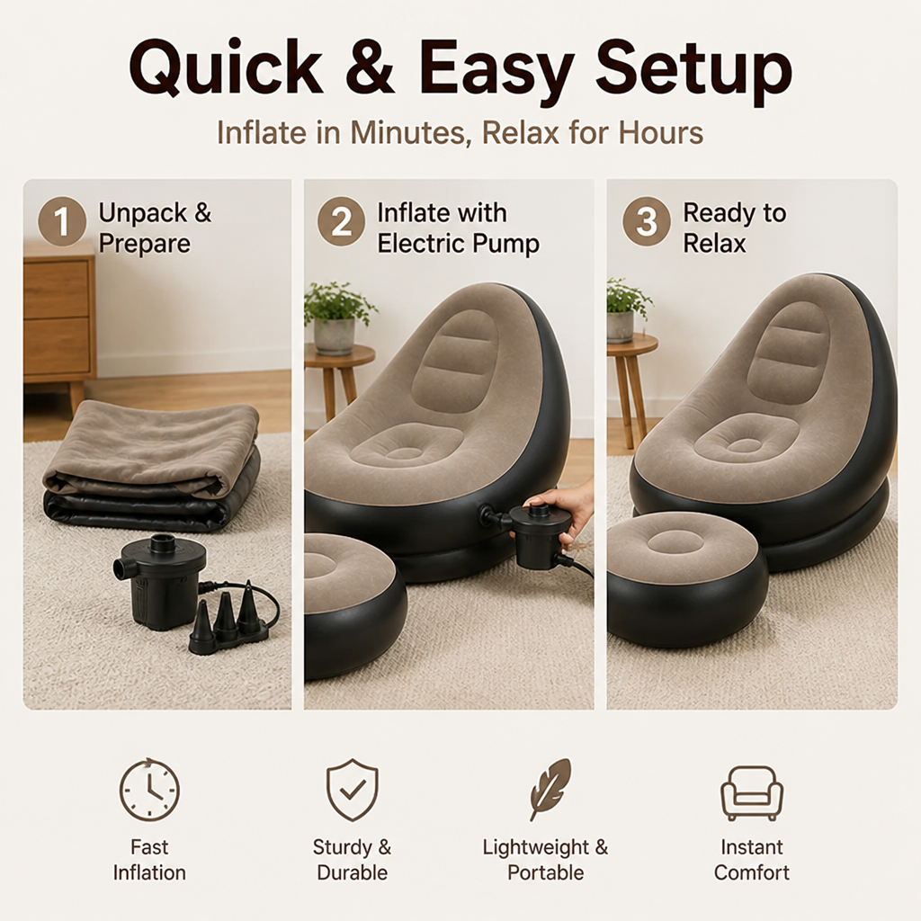 AeroNest™ — Effortless Relaxation That Cradles You in Plush, Lasting Comfort