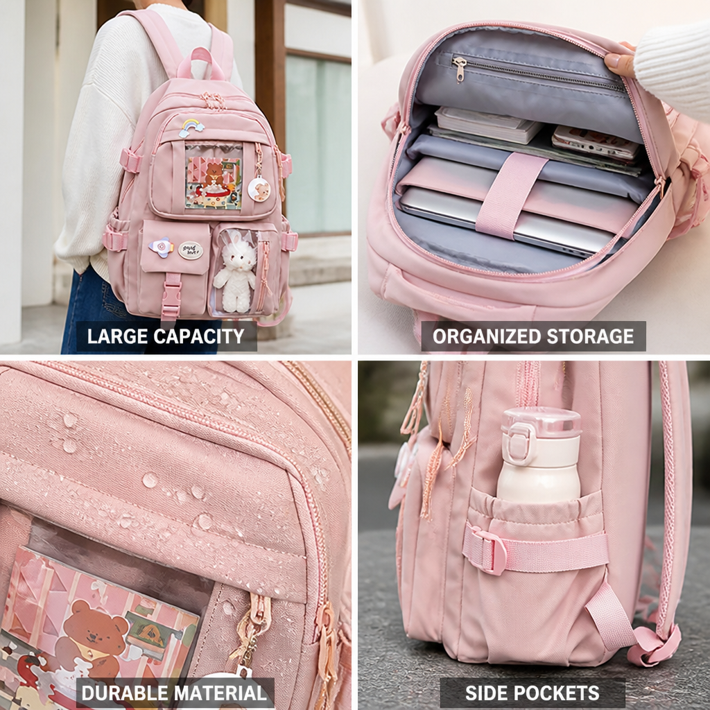 Large Capacity Laptop Travel Backpack
