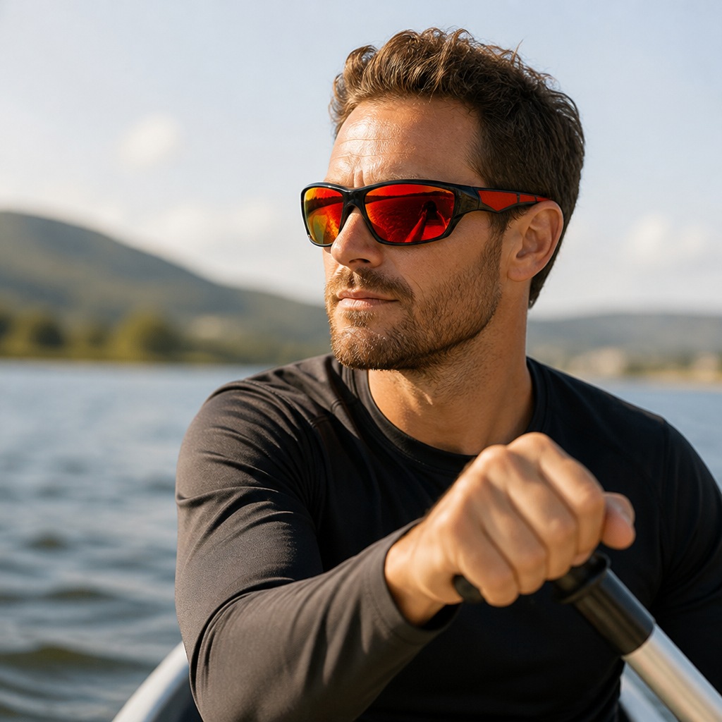 Polarized UV400 Lightweight Sports Sunglasses