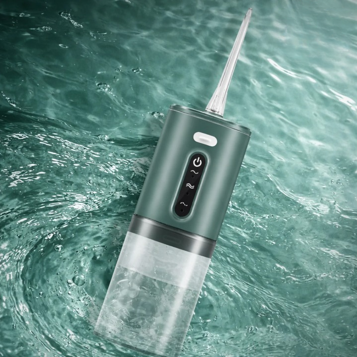 Water Flosser for Dental Care with Interchangeable Nozzles
