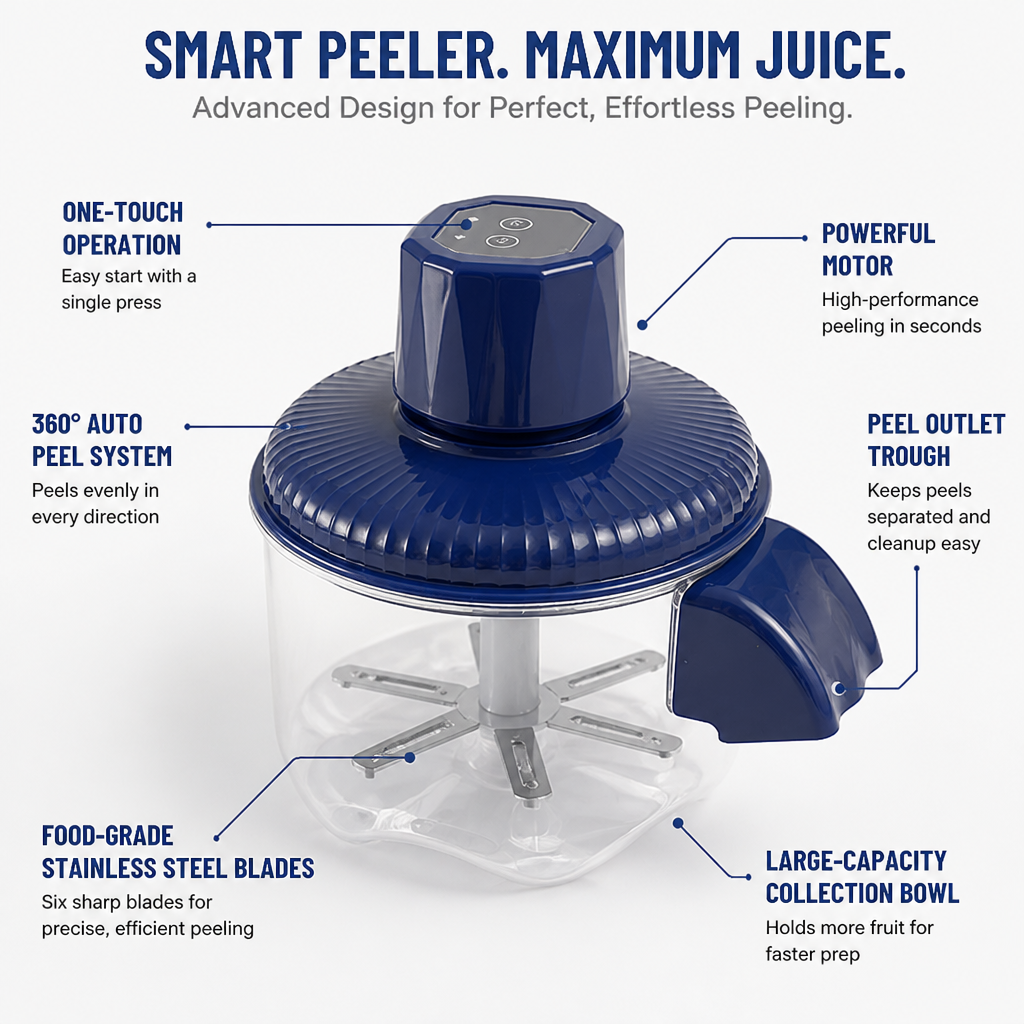 PeelEase™ — Unlock Every Juicy Bite with Effortless, Perfect Peeling