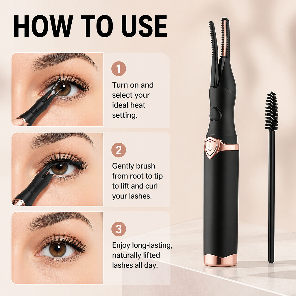 LushLift™ — Instantly Lift Your Lashes to Flawless, Head-Turning Beauty