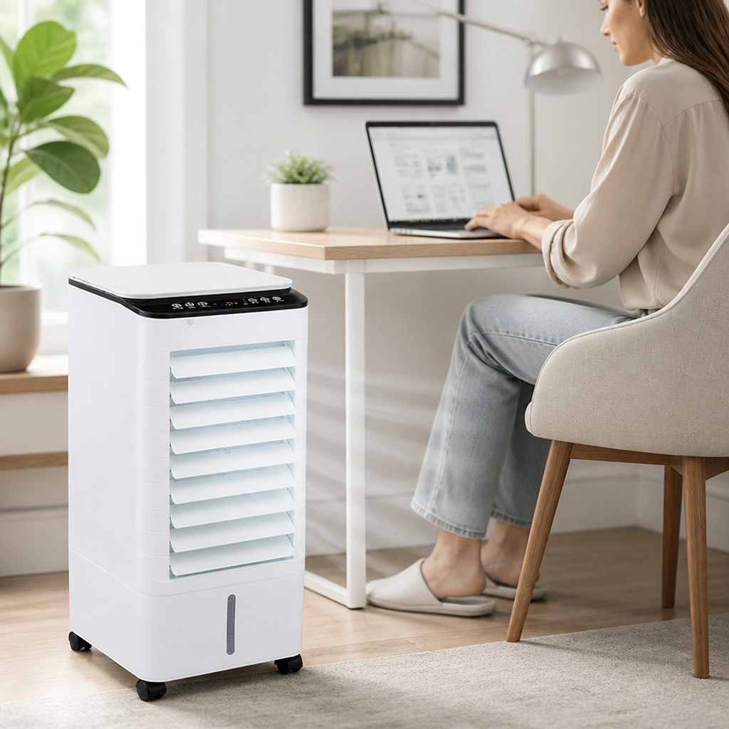Portable 3-In-1 Air Cooler & Humidifier (Remote Control)