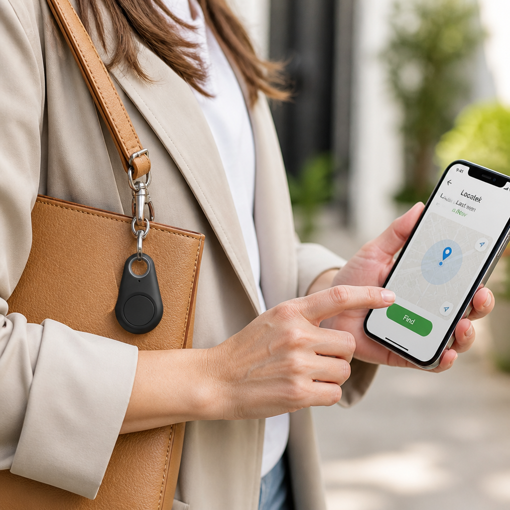 Mini Rechargeable Bluetooth Tracker (No Subscription)