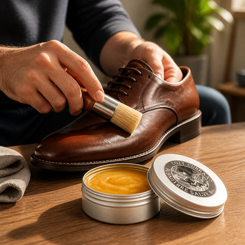 Nourishing & Protective Leather Conditioner (With Applicator Brush)