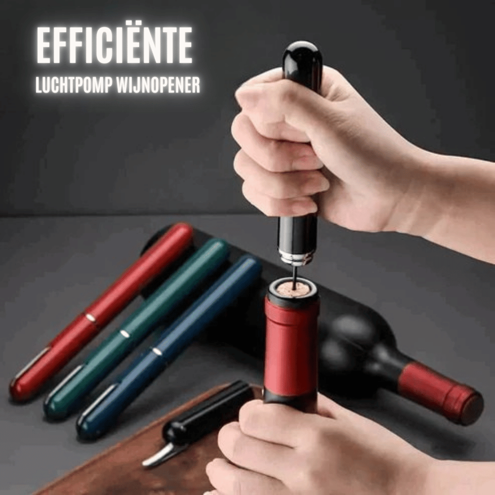 Air Pump Wine Opener – Effortless Cork Removal in Seconds
