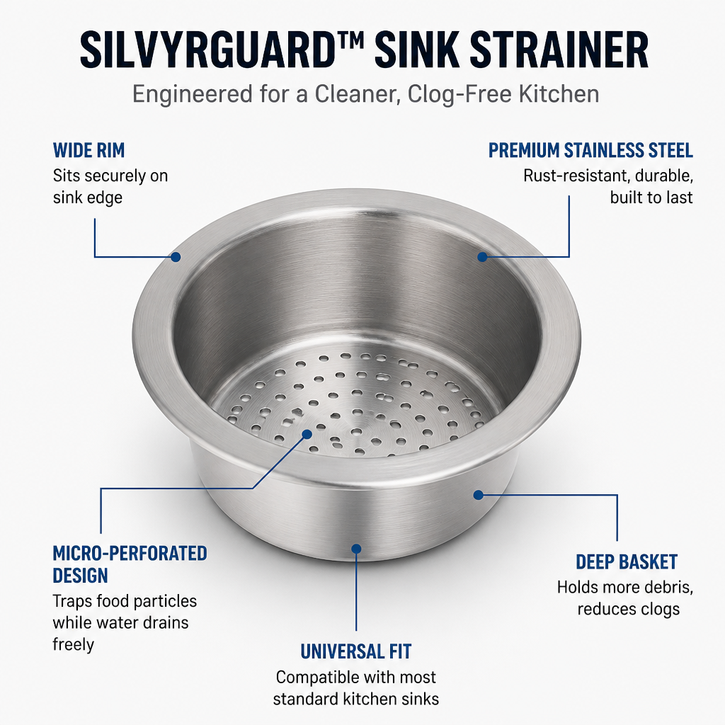 SilvyrGuard™ — End Sink Struggles with Unstoppable, Rust-Free Protection