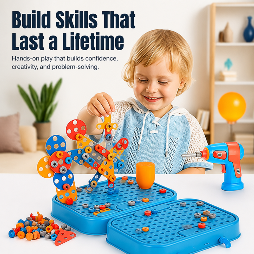 CraftKiddo™ — Unlock Your Child’s Genius with Every Build and Spark Confidence