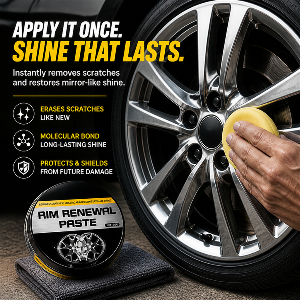 VeloShine™ — Instantly Erase Scratches and Armor Your Wheels with Unstoppable Shine