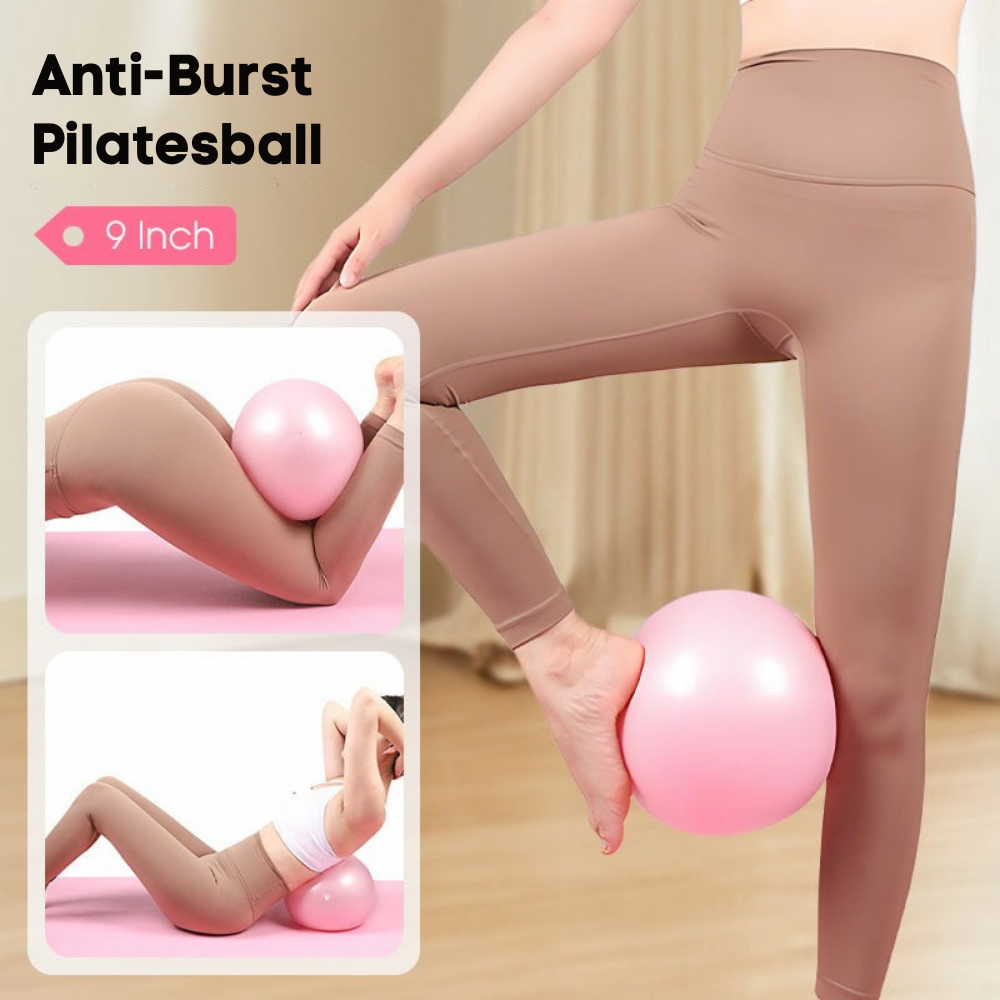 Balance Training Ball with Pump – Burst-Resistant PVC Material