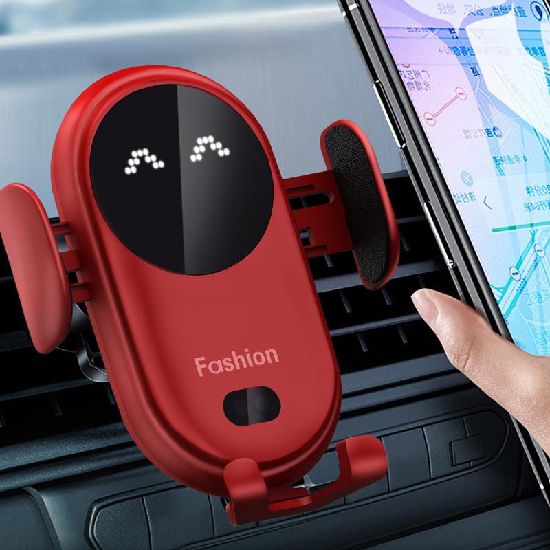 Car Mount with Wireless Charger for Smartphones