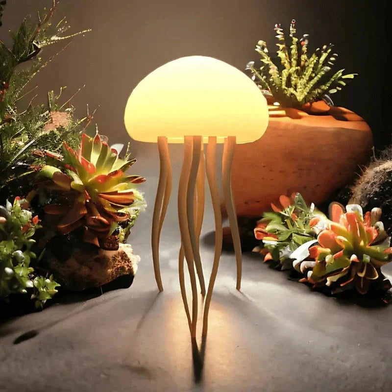Touch-Controlled Color-Changing Jellyfish Lamp