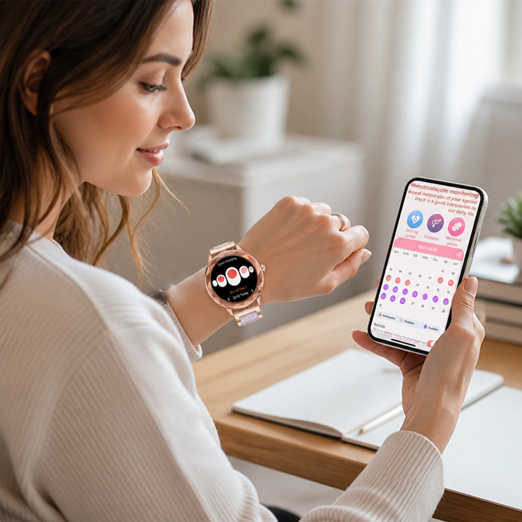 Cycle & Sleep Monitoring Smartwatch