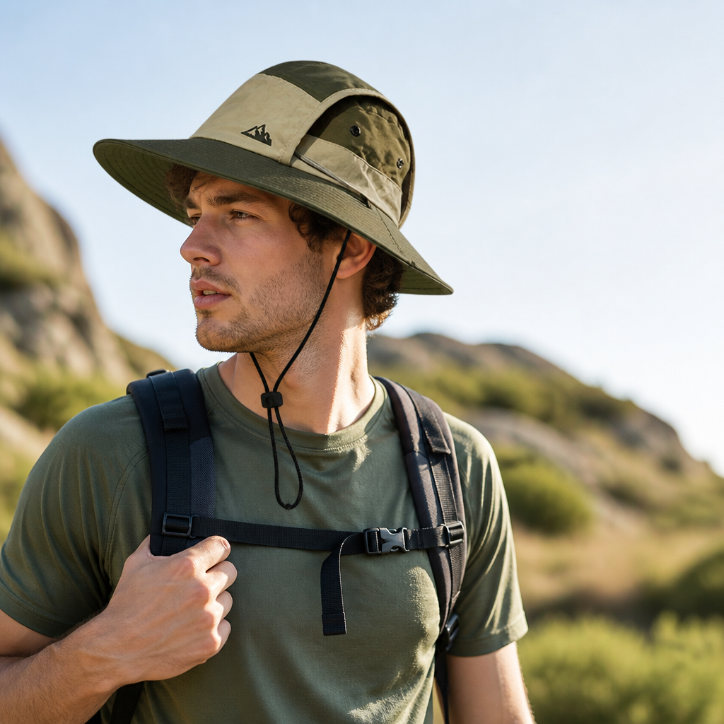 UPF 50+ Breathable Mesh Packable Sun Hat